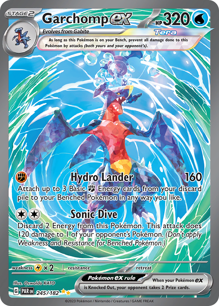 Garchomp ex - 245/182 - Special Illustration Rare