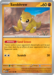 Sandshrew - 27/165 - Common