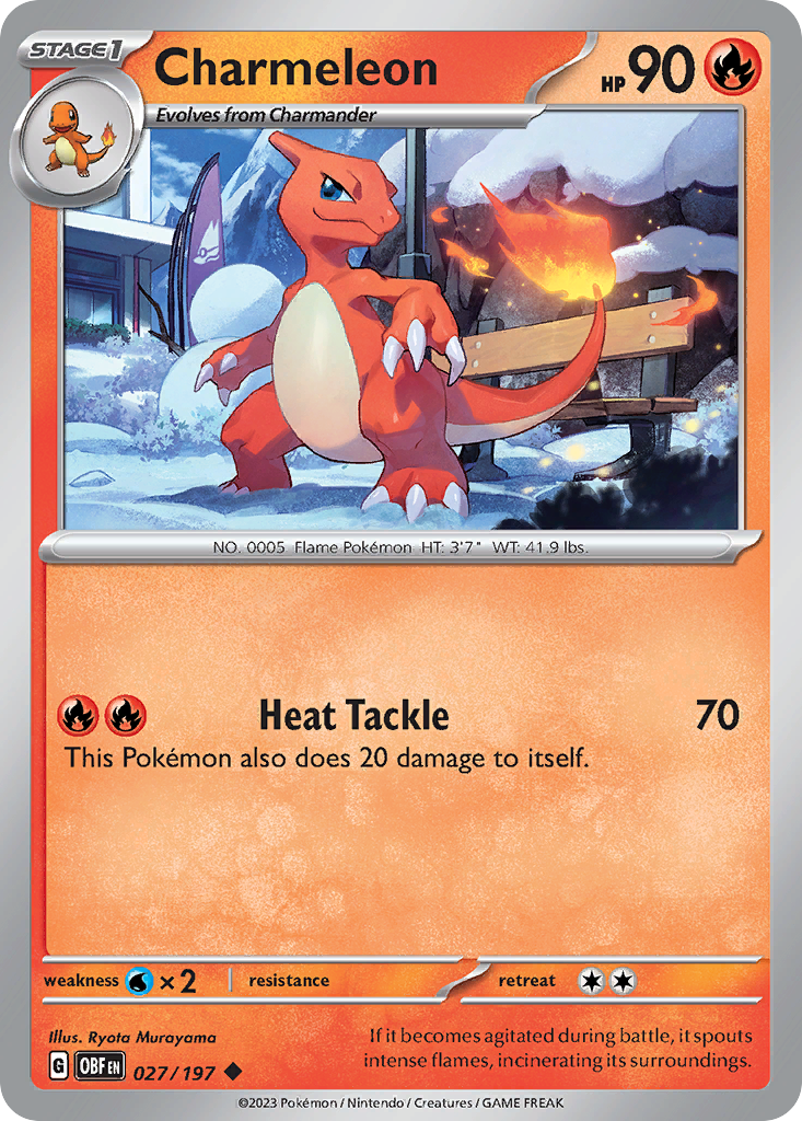 Charmeleon - 27/197 - Uncommon