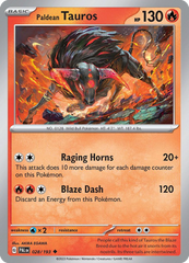 Paldean Tauros - 28/193 - Uncommon