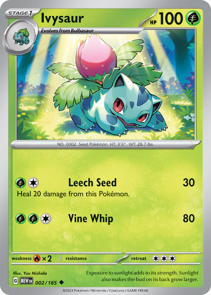 Ivysaur - 2/165 - Uncommon