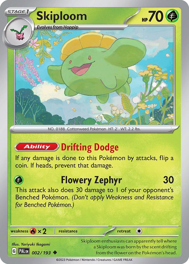 Skiploom - 2/193 - Uncommon