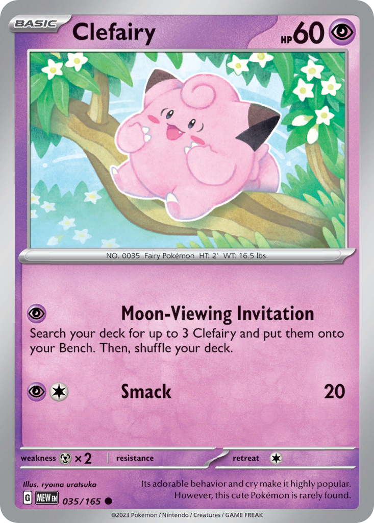 Clefairy - 35/165 - Common