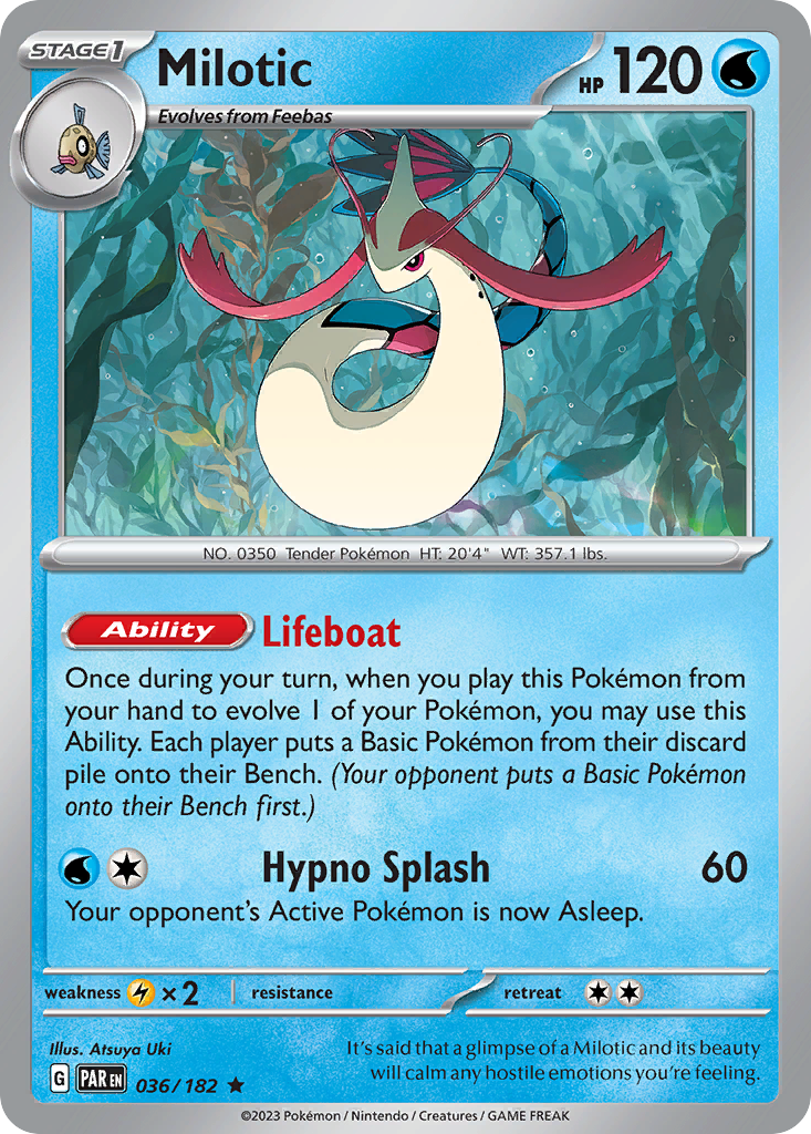 Milotic - 36/182 - Holo Rare