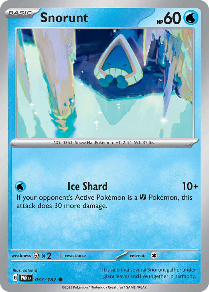 Snorunt - 37/182 - Common