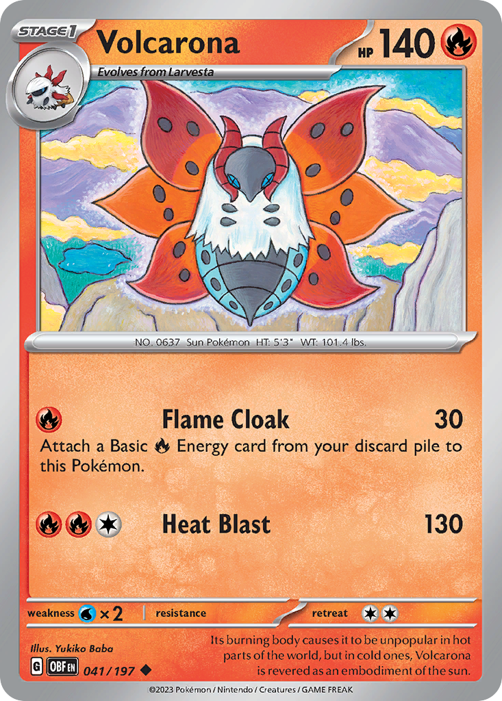 Volcarona - 41/197 - Uncommon