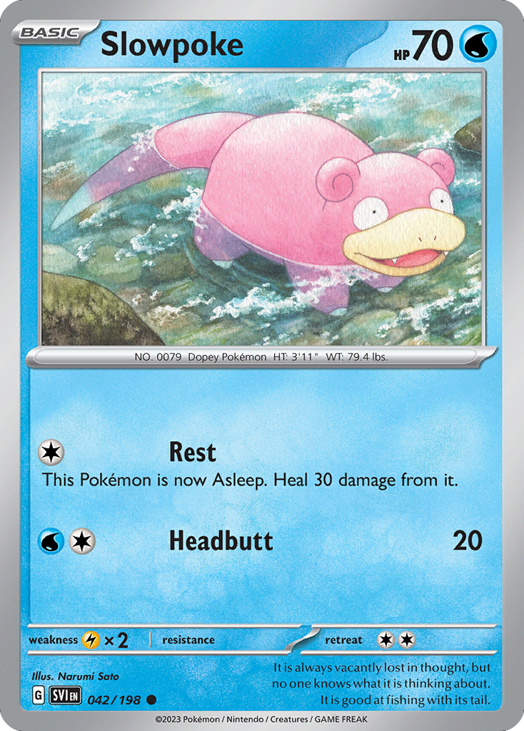 Slowpoke - 42/198 - Common