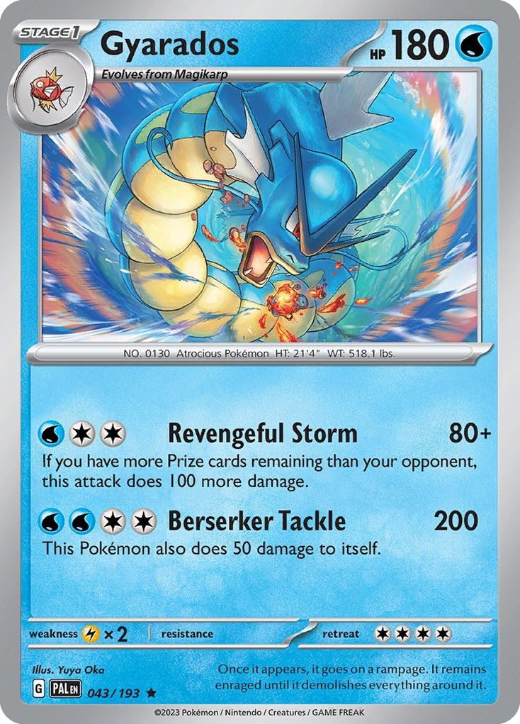 Gyarados - 43/193 - Holo Rare