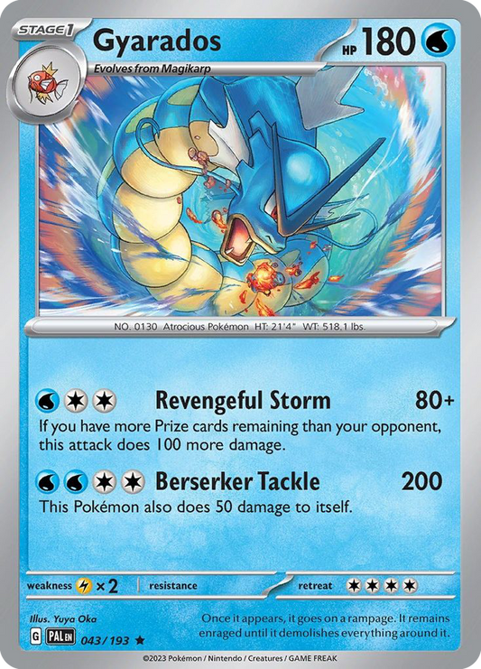 Gyarados - 43/193 - Holo Rare