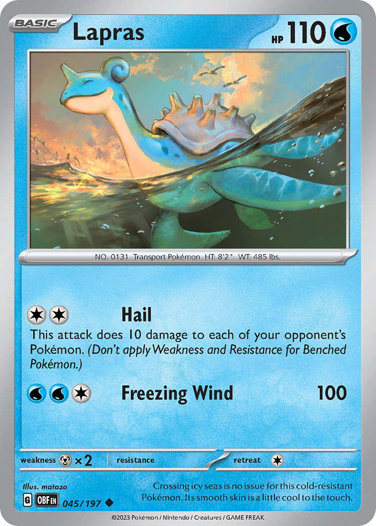 Lapras - 45/197 - Uncommon