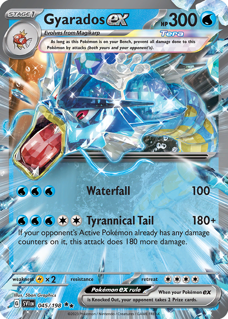 Gyarados ex - 45/198 - Ultra Rare