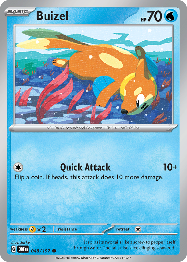 Buizel - 48/197 - Common