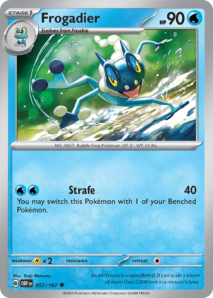Frogadier - 57/197 - Uncommon