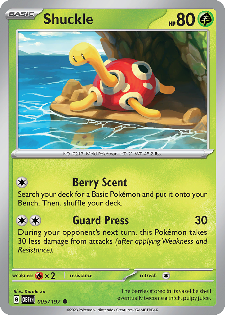 Shuckle - 5/197 - Common