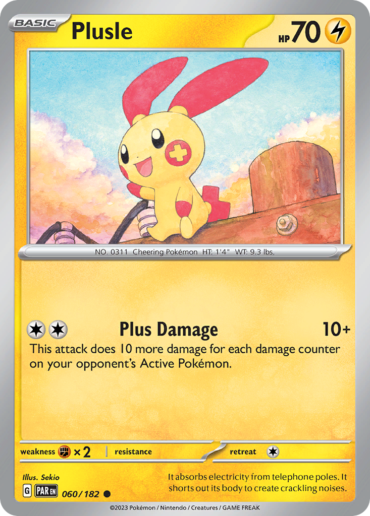 Plusle - 60/182 - Common