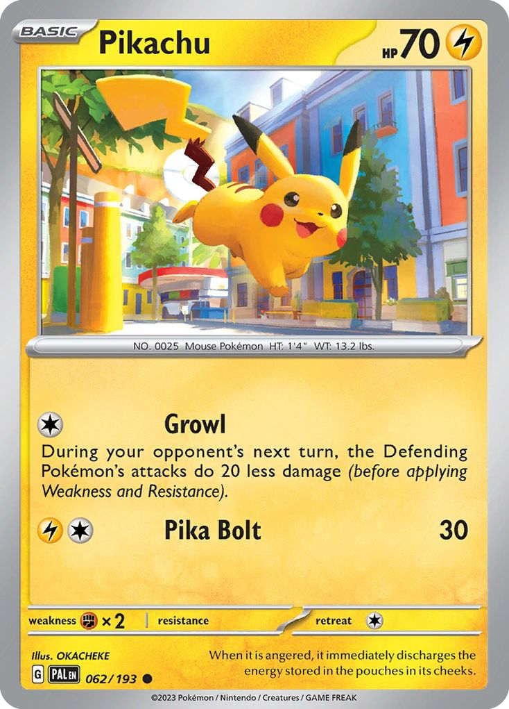 Pikachu - 62/193 - Common