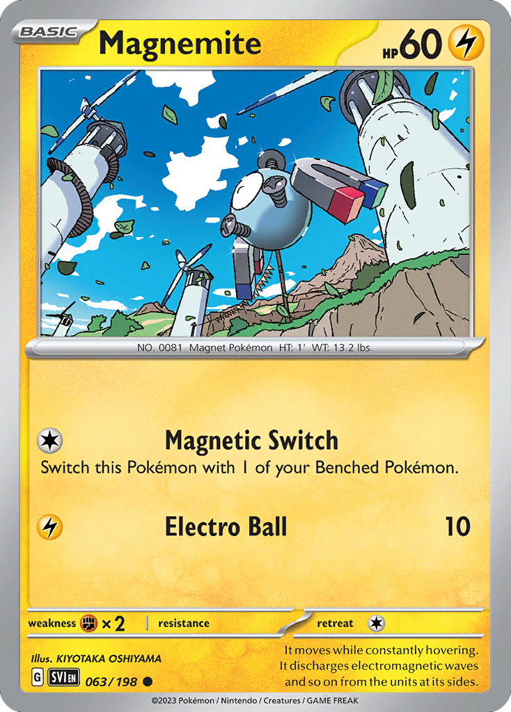 Magnemite - 63/198 - Common