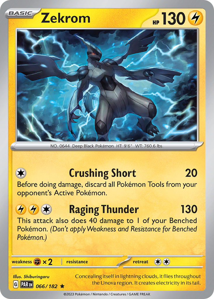 Zekrom - 66/182 - Rare