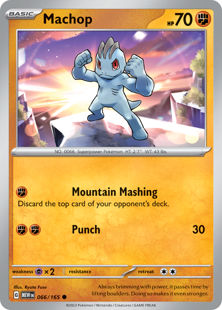 Machop - 66/165 - Common