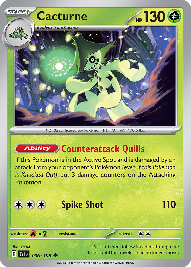 Cacturne - 6/198 - Uncommon