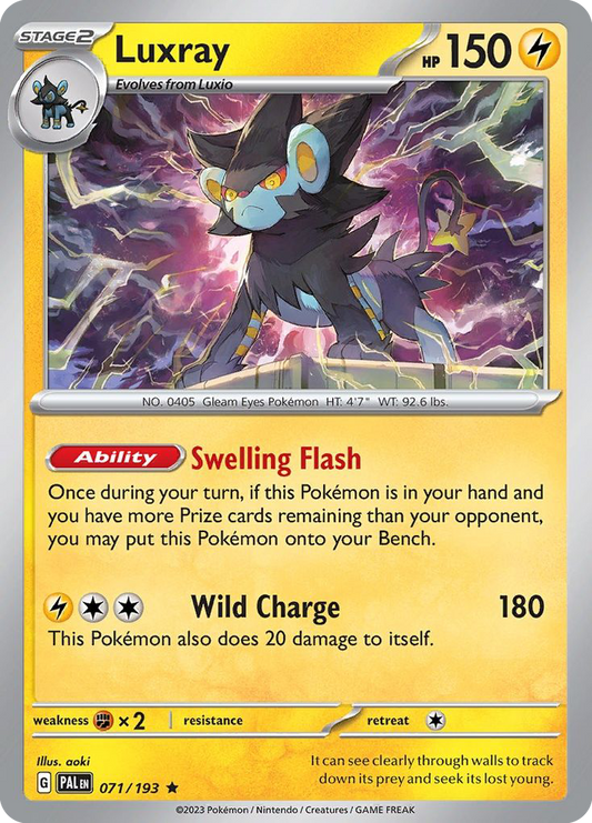 Luxray - 71/193 - Holo Rare