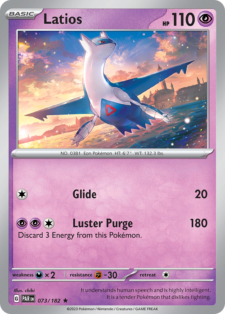 Latios - 73/182 - Rare