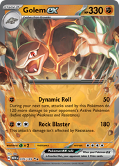 Golem ex - 76/165 - Ultra Rare