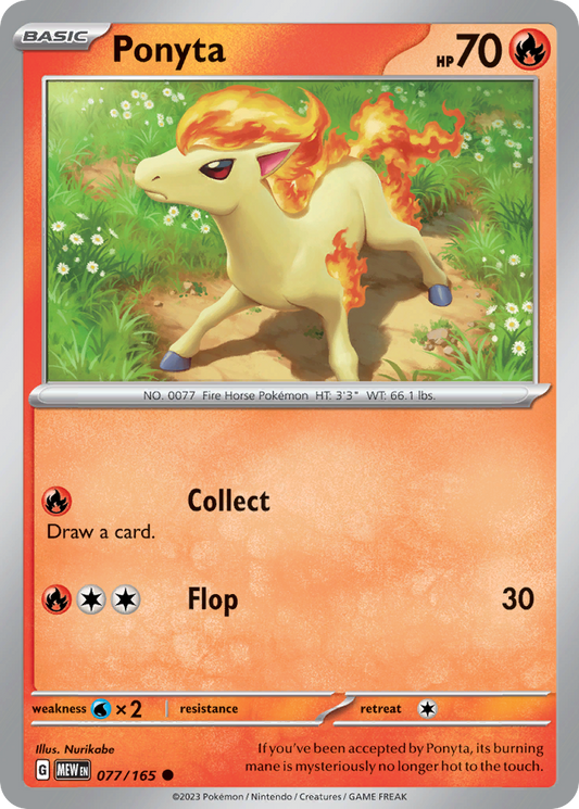 Ponyta - 77/165 - Common