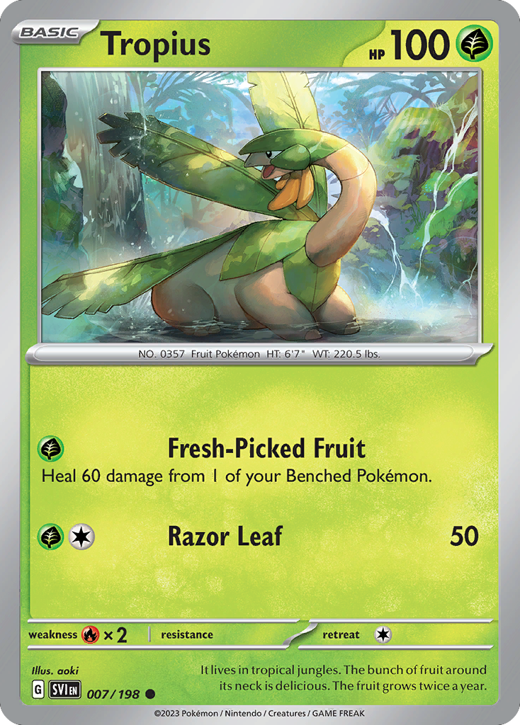 Tropius - 7/198 - Common
