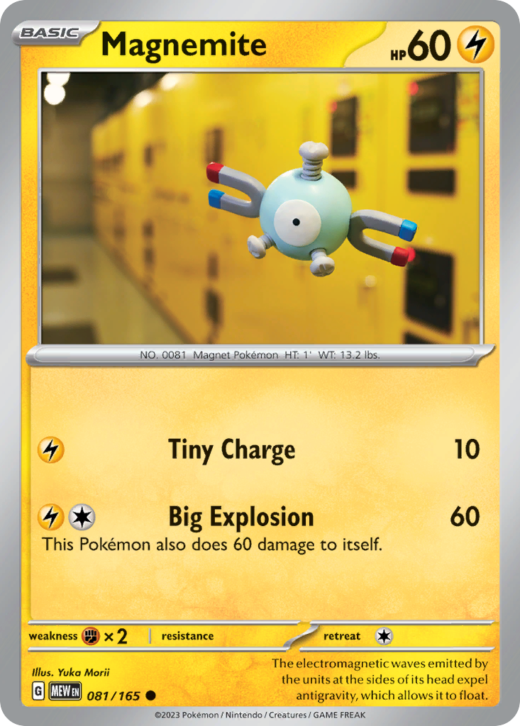 Magnemite - 81/165 - Common