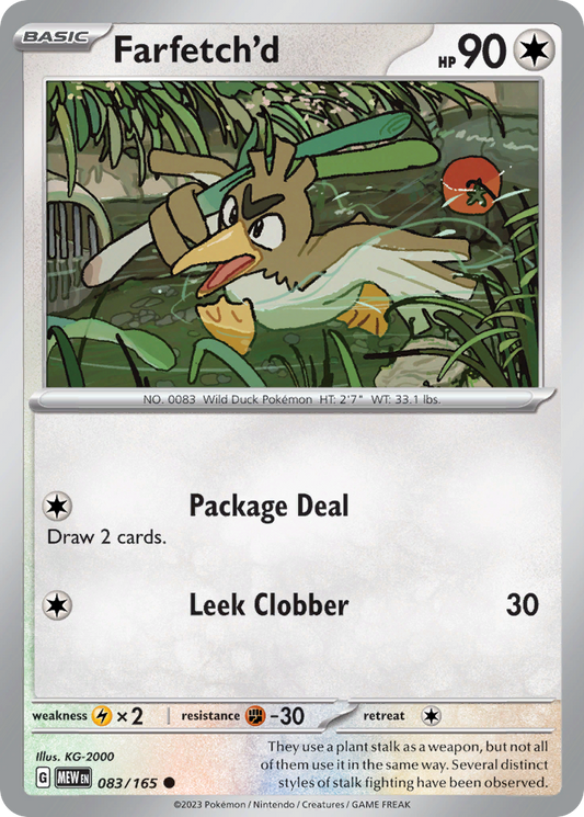 Farfetch'd - 83/165 - Common