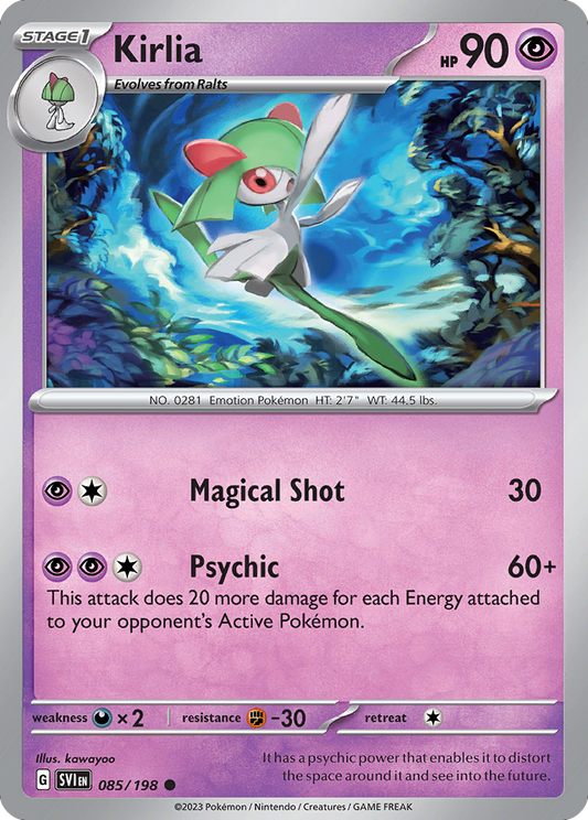 Kirlia - 85/198 - Common