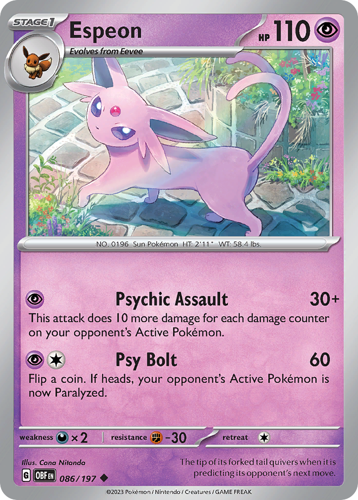 Espeon - 86/197 - Uncommon