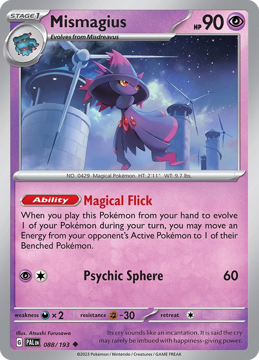 Mismagius - 88/193 - Uncommon