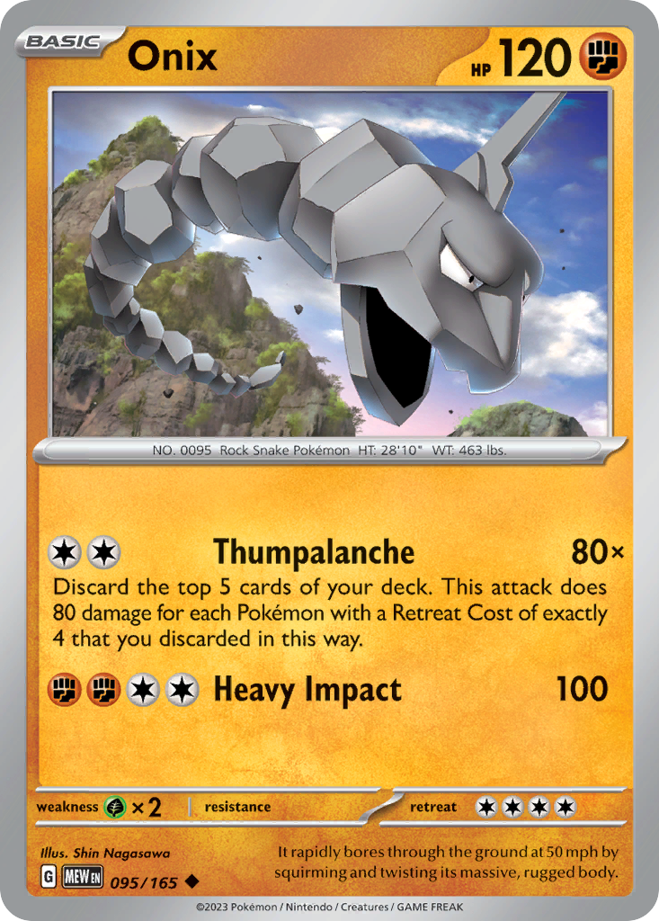 Onix - 95/165 - Uncommon