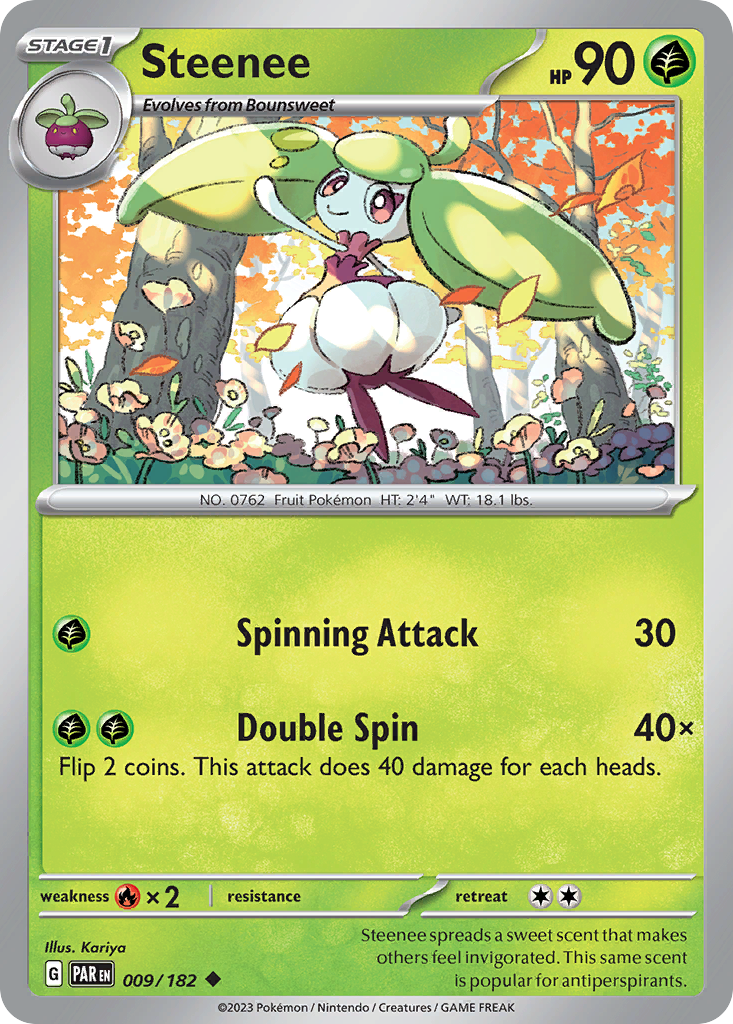 Steenee - 9/182 - Uncommon