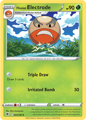 Hisuian Electrode - 3/189 - Uncommon