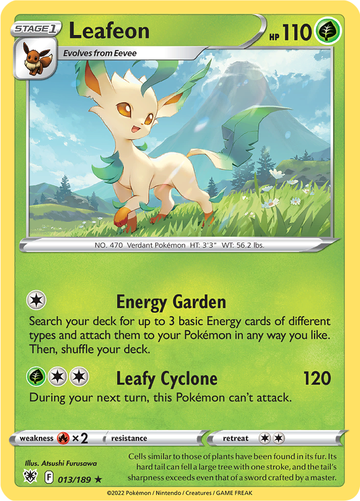 Leafeon - 13/189 - Rare