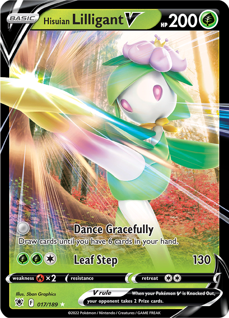 Hisuian Lilligant V - 17/189 - Ultra Rare