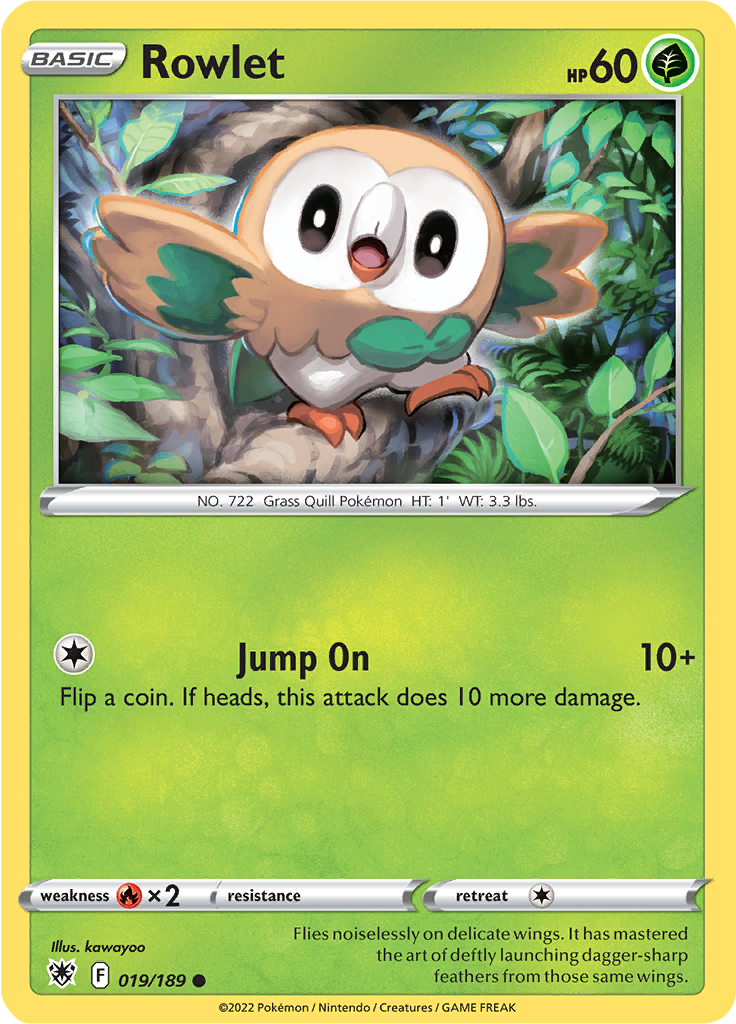 Rowlet - 19/189 - Common