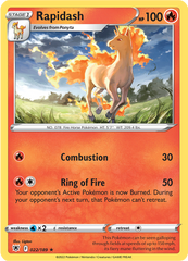 Rapidash - 22/189 - Rare