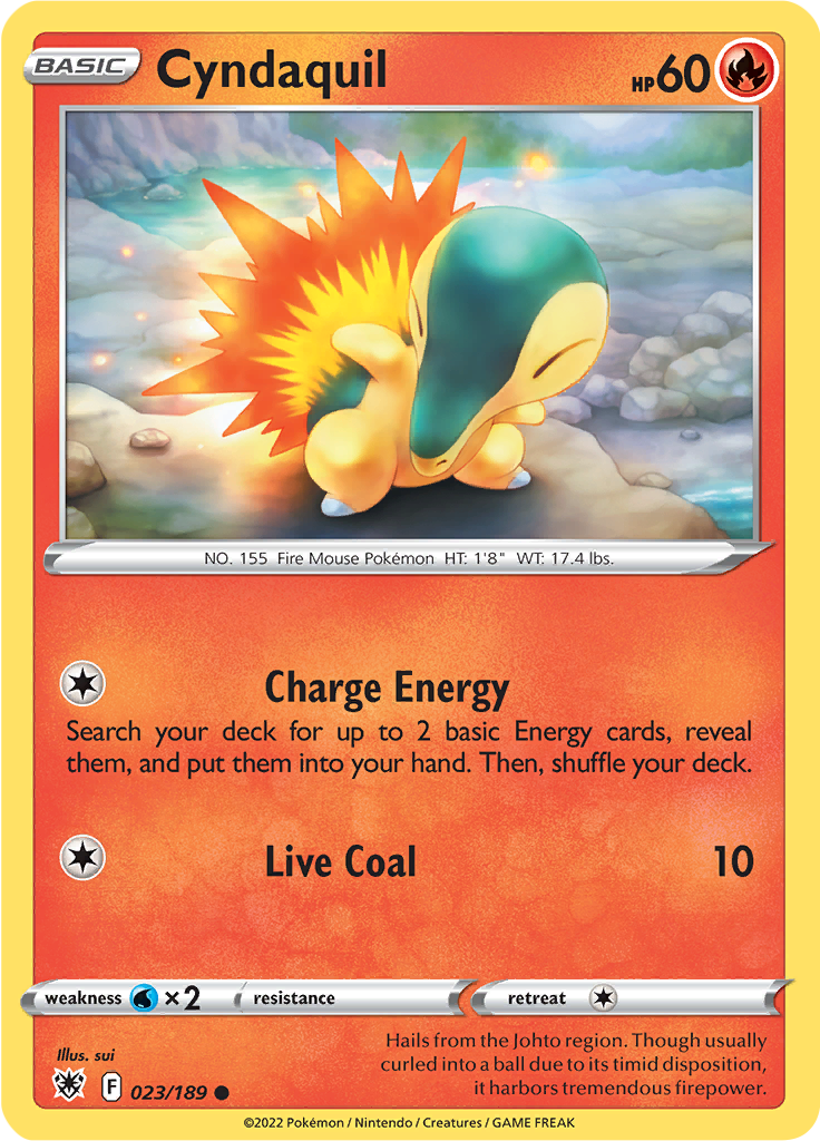 Cyndaquil - 23/189 - Common