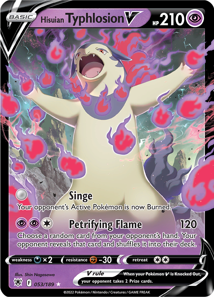 Hisuian Typhlosion V - 53/189 - Ultra Rare