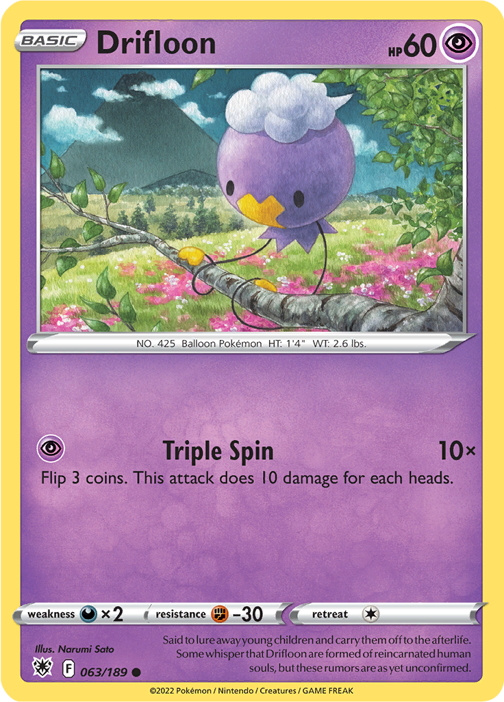 Drifloon - 63/189 - Common