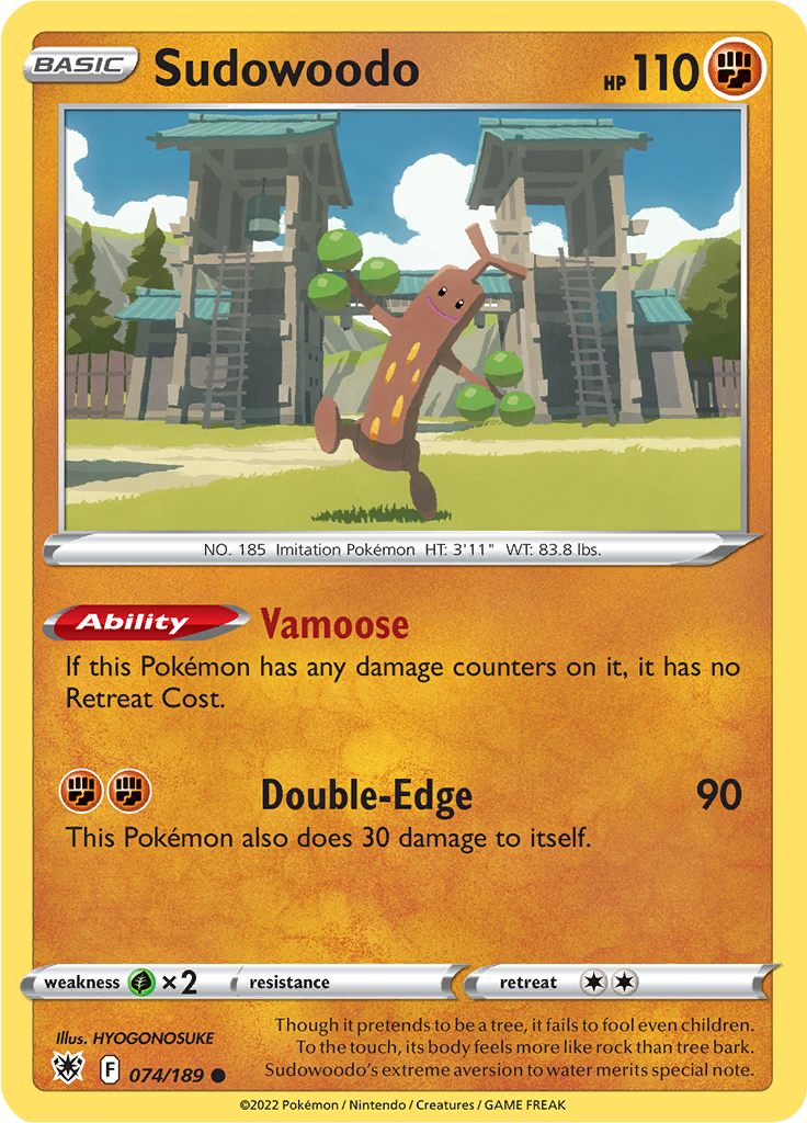 Sudowoodo - 74/189 - Common