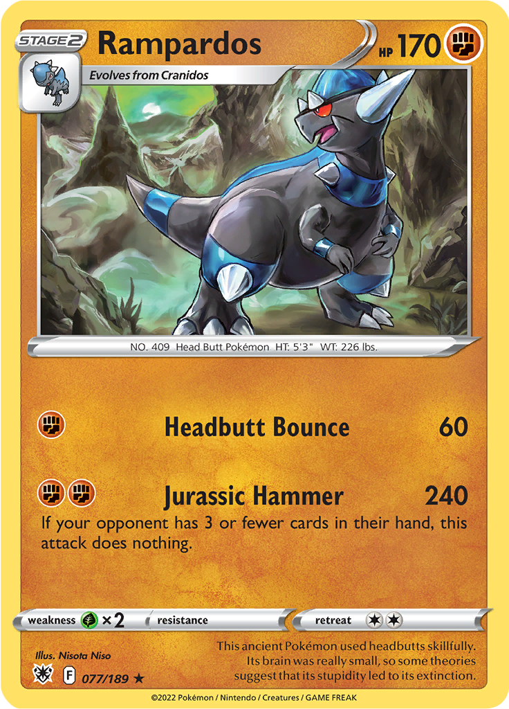 Rampardos - 77/189 - Holo Rare