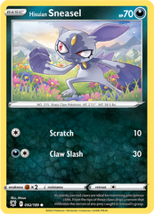 Hisuian Sneasel - 92/189 - Common