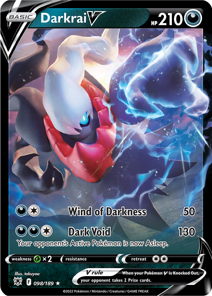 Darkrai V - 98/189 - Ultra Rare