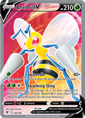 Beedrill V - 160/189 - Full Art Rare