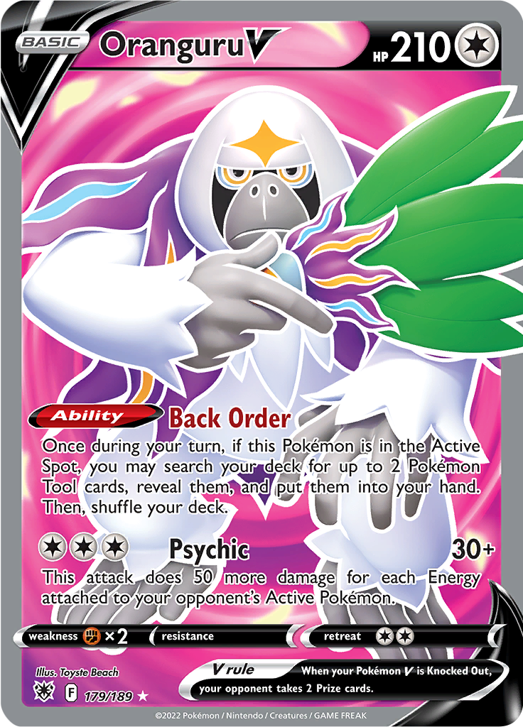 Oranguru V - 179/189 - Full Art Rare